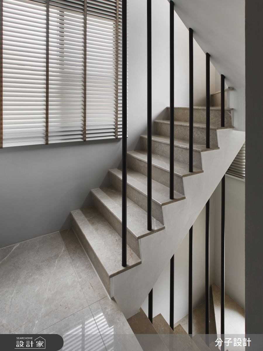 50坪新成屋(5年以下)＿現代風樓梯案例圖片＿分子設計＿分子_27之24
