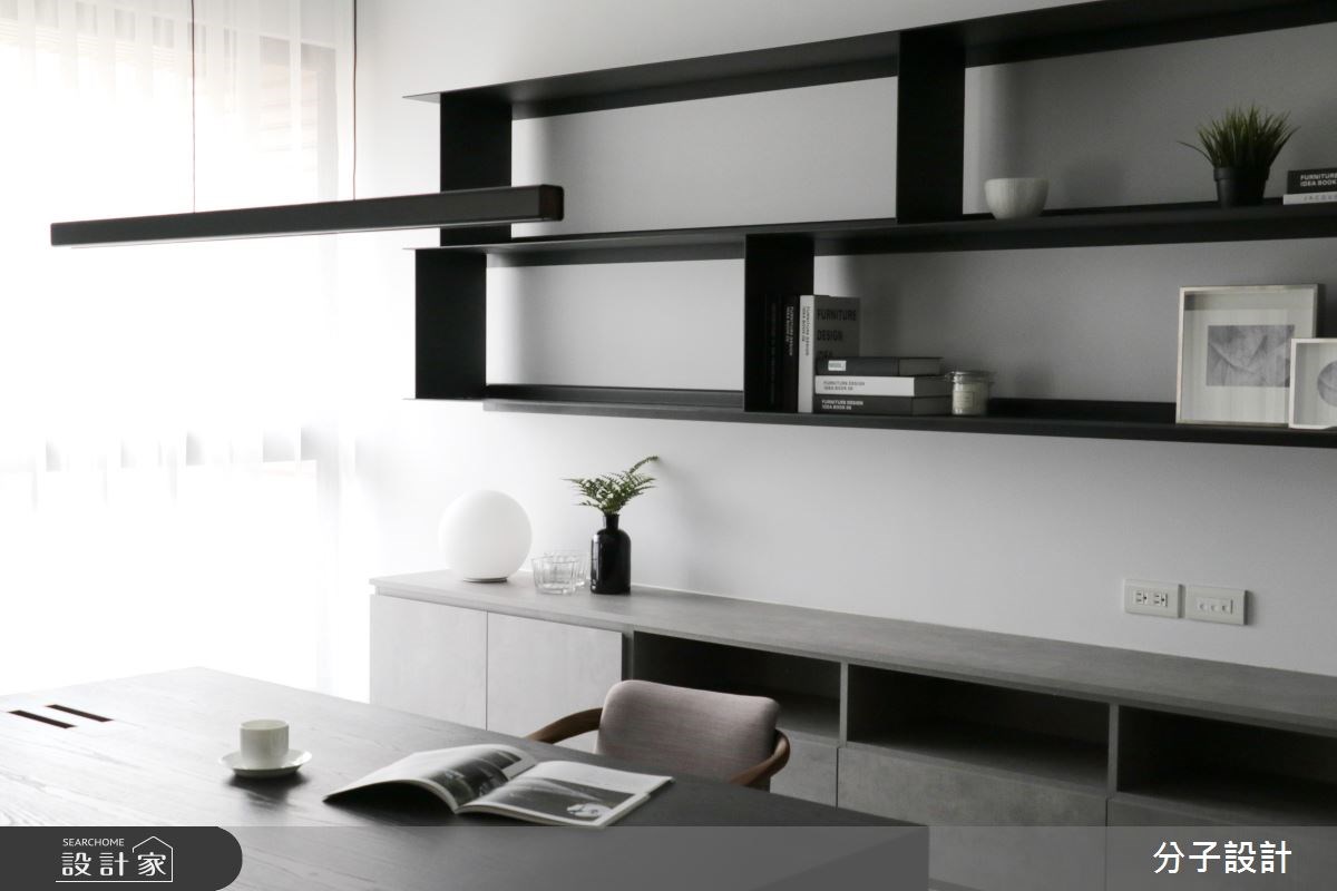 新成屋(5年以下)＿現代風書房案例圖片＿分子設計＿分子_28之16