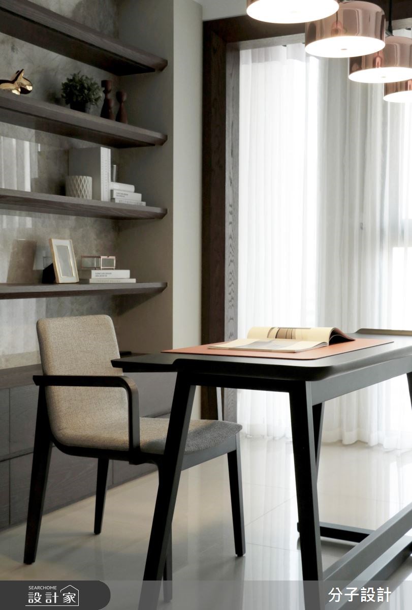 33坪新成屋(5年以下)＿現代風書房案例圖片＿分子設計＿分子_29之16