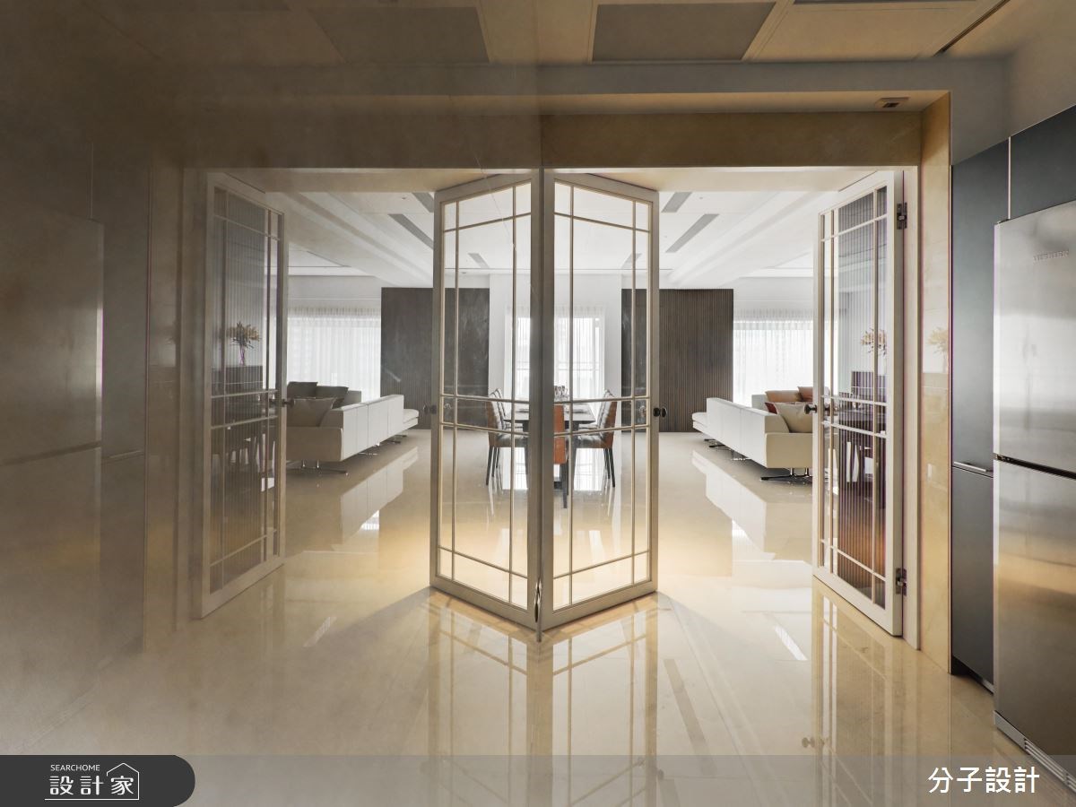 80坪中古屋(5~15年)＿現代風玄關客廳餐廳案例圖片＿分子設計＿分子_30之1