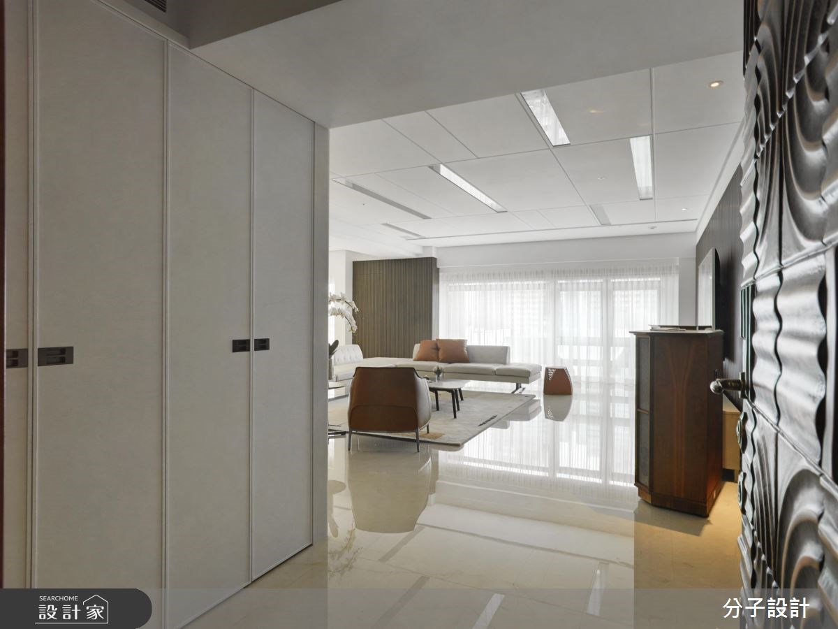 80坪中古屋(5~15年)＿現代風玄關客廳案例圖片＿分子設計＿分子_30之2