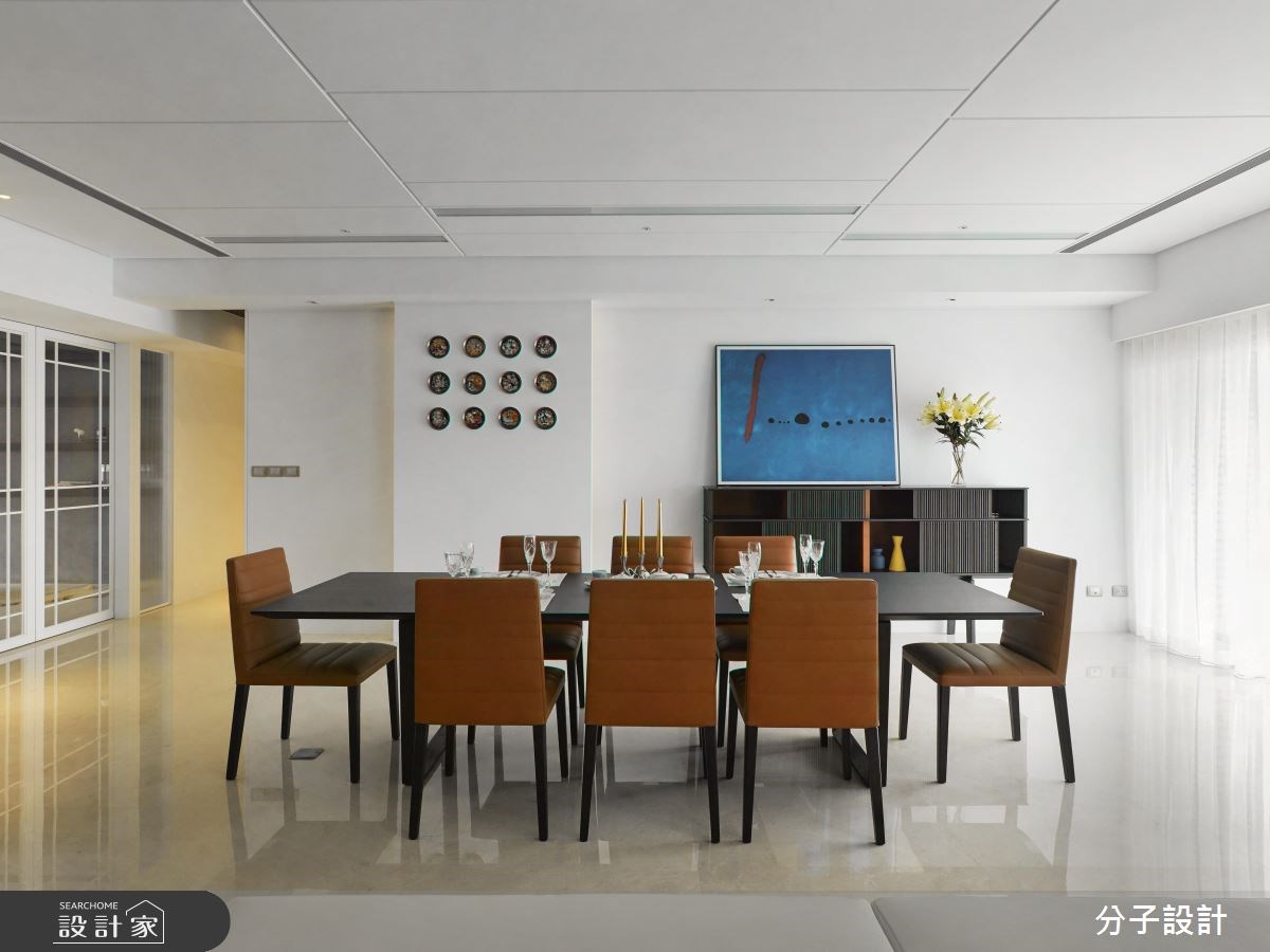 80坪中古屋(5~15年)＿現代風餐廳走廊案例圖片＿分子設計＿分子_30之9