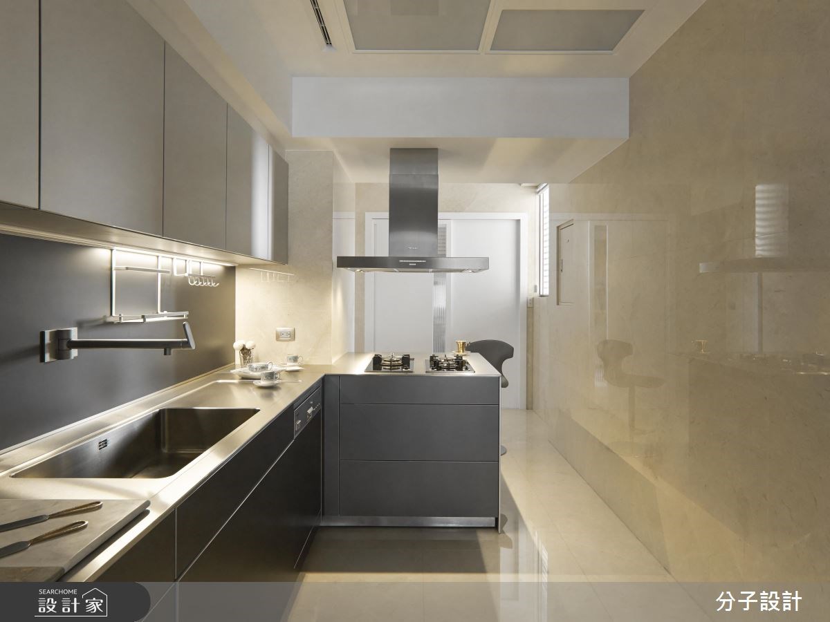 80坪中古屋(5~15年)＿現代風廚房案例圖片＿分子設計＿分子_30之18