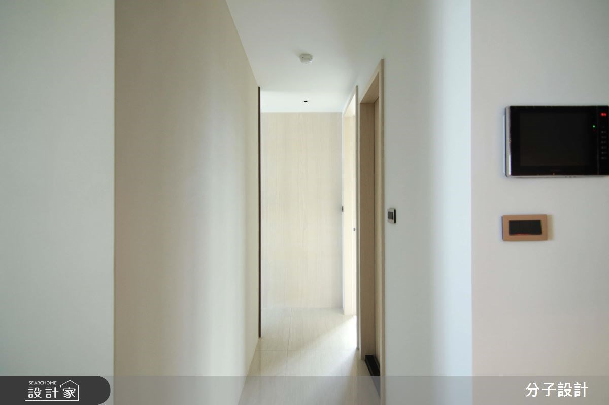 30坪新成屋(5年以下)＿簡約風走廊案例圖片＿分子設計＿分子_31之8