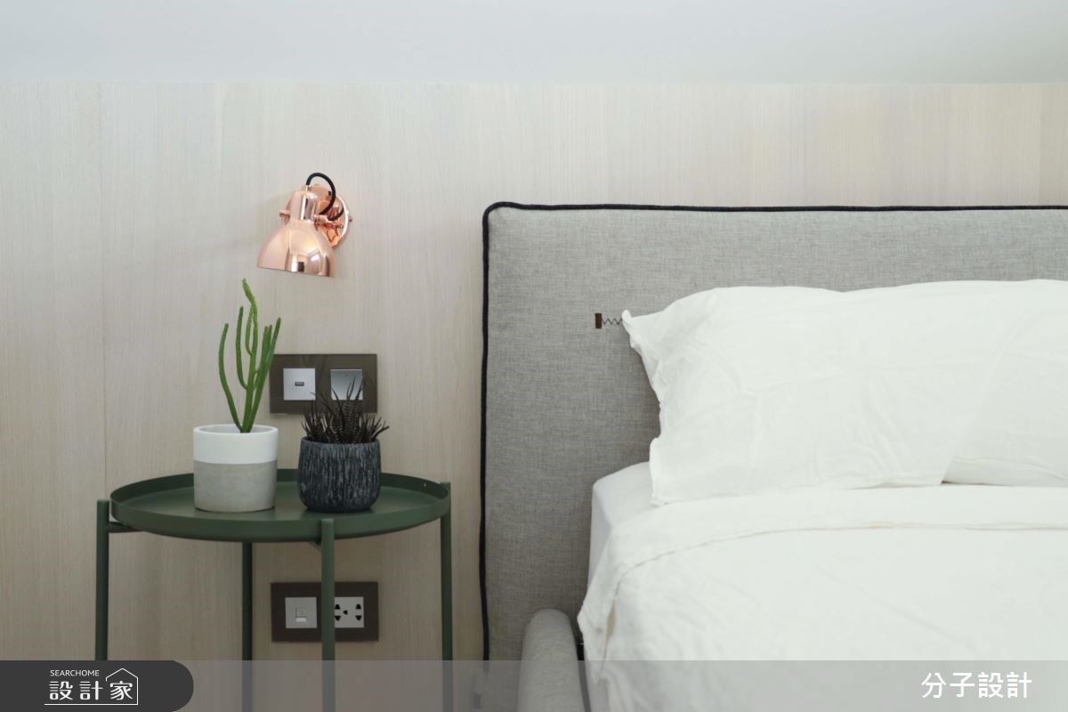 30坪新成屋(5年以下)＿簡約風臥室案例圖片＿分子設計＿分子_31之10