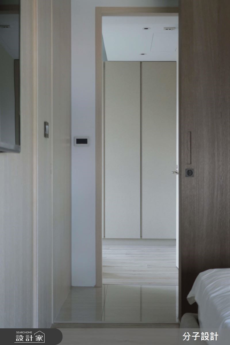 30坪新成屋(5年以下)＿簡約風臥室走廊案例圖片＿分子設計＿分子_31之13