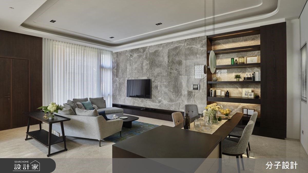 80坪老屋(16~30年)＿現代風客廳案例圖片＿分子設計＿分子_32之1