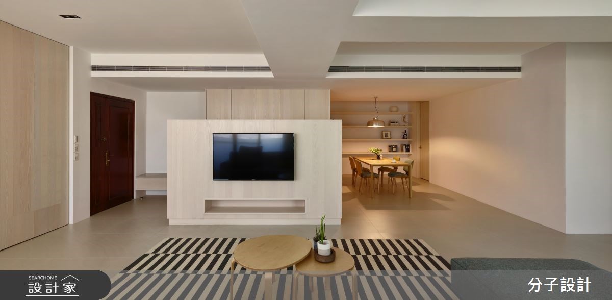 50坪老屋(16~30年)＿簡約風客廳案例圖片＿分子設計＿分子_33之3