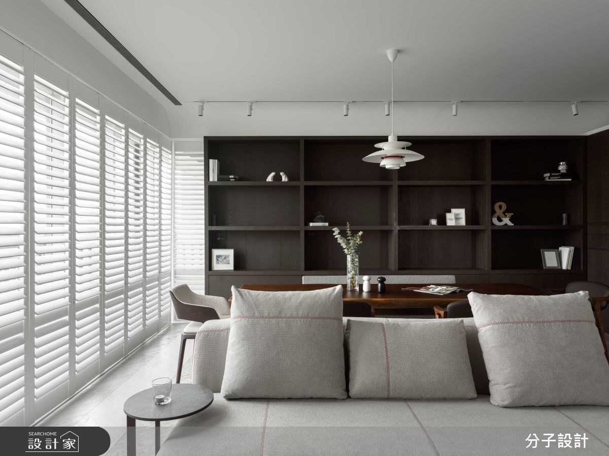 30坪新成屋(5年以下)＿北歐風客廳餐廳案例圖片＿分子設計＿分子_34之3