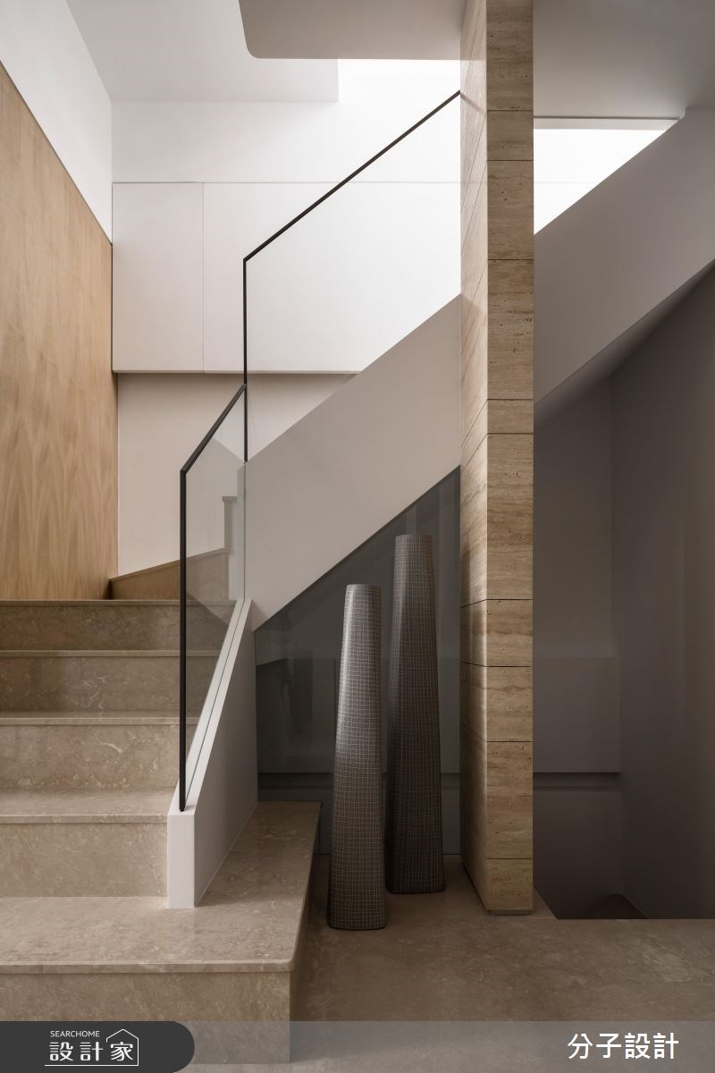 72坪中古屋(5~15年)＿現代風樓梯案例圖片＿分子設計＿分子_35之6