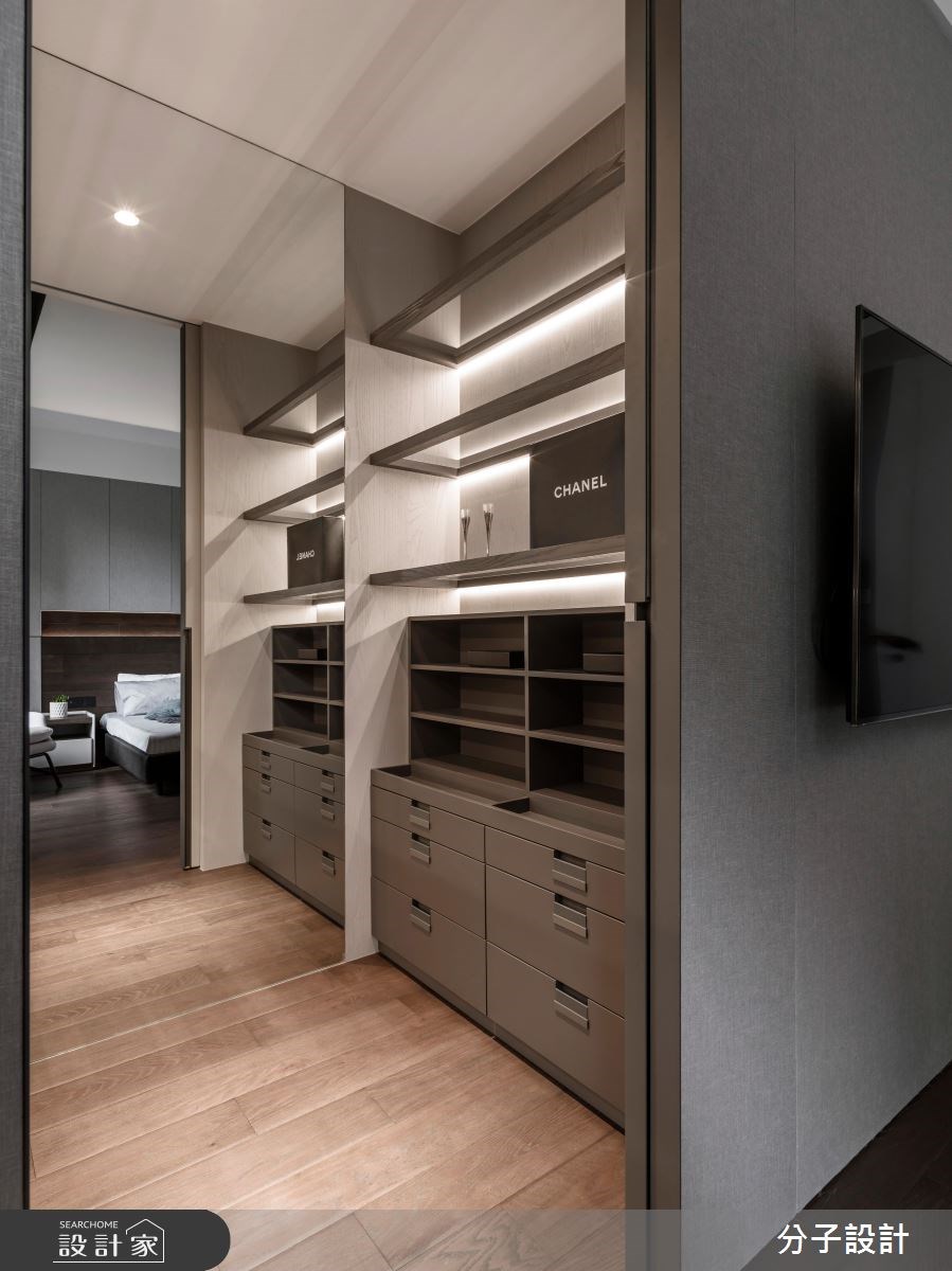 72坪中古屋(5~15年)＿現代風更衣間案例圖片＿分子設計＿分子_35之10