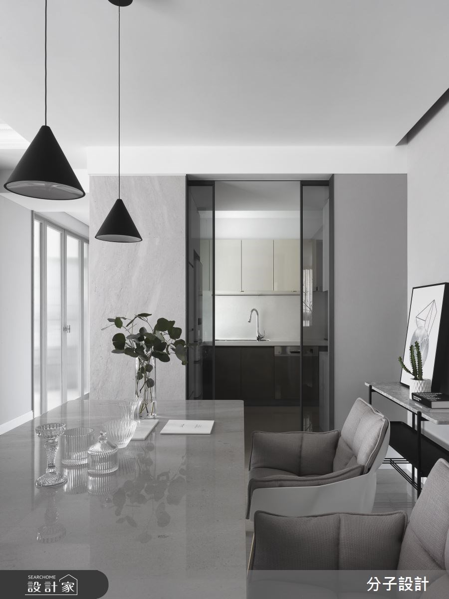 40坪新成屋(5年以下)＿現代風餐廳案例圖片＿分子設計＿分子_36之14