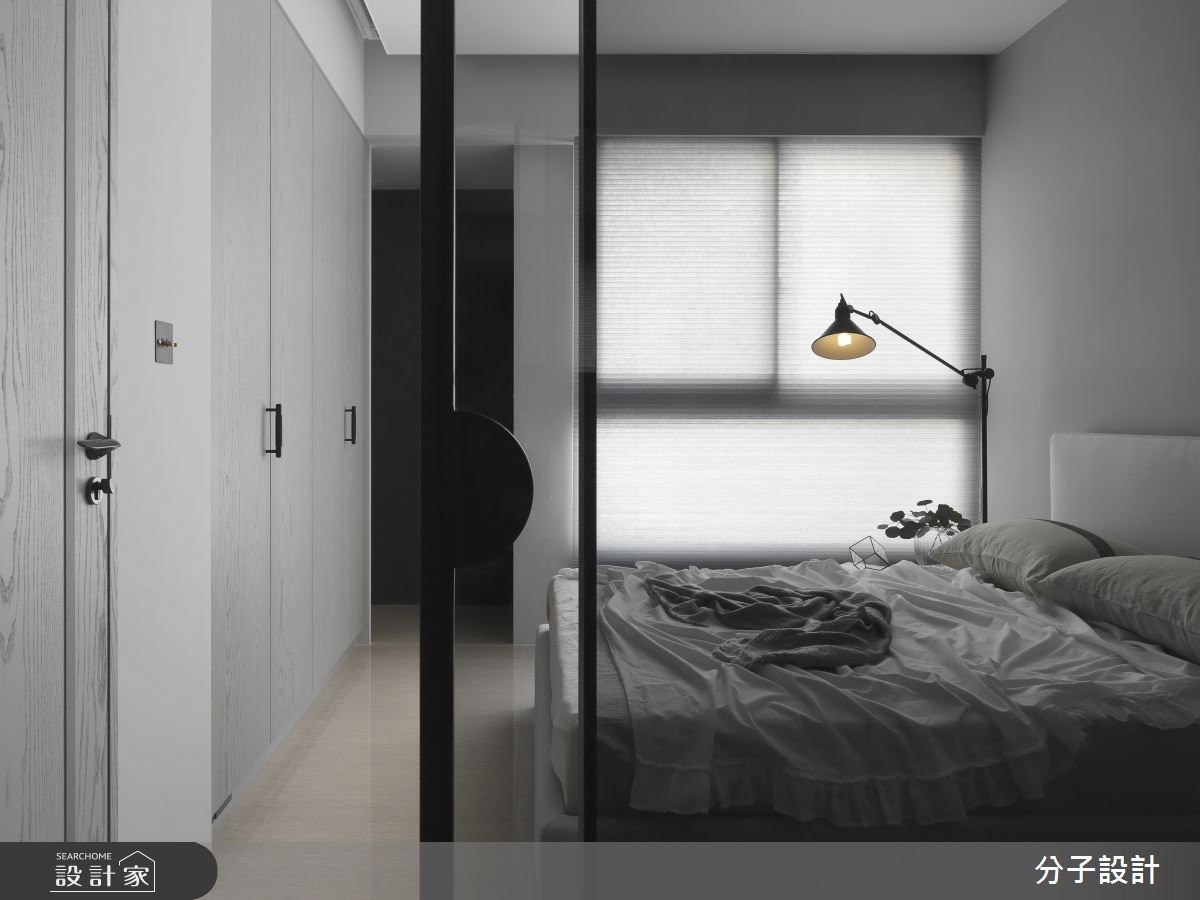 40坪新成屋(5年以下)＿現代風臥室案例圖片＿分子設計＿分子_36之18