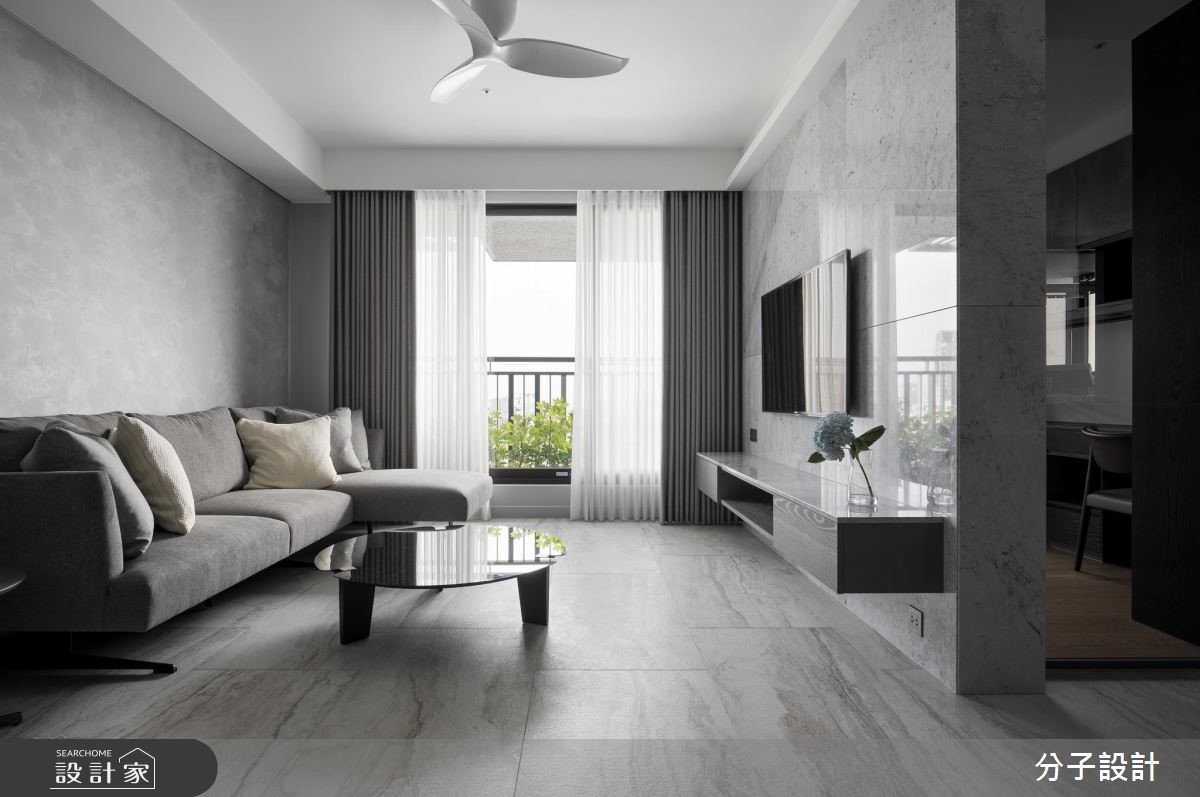 23坪新成屋(5年以下)＿現代風客廳案例圖片＿分子設計＿分子_37之2