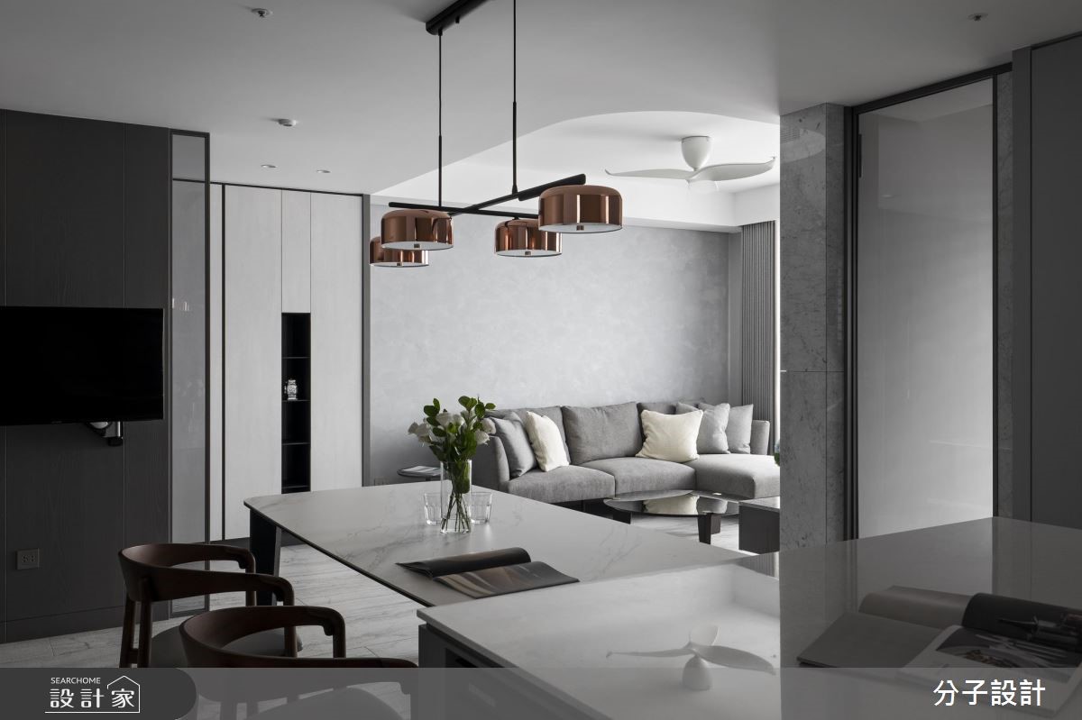 23坪新成屋(5年以下)＿現代風客廳餐廳案例圖片＿分子設計＿分子_37之5