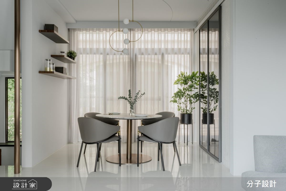 60坪新成屋(5年以下)＿現代風餐廳案例圖片＿分子設計＿分子_40之4