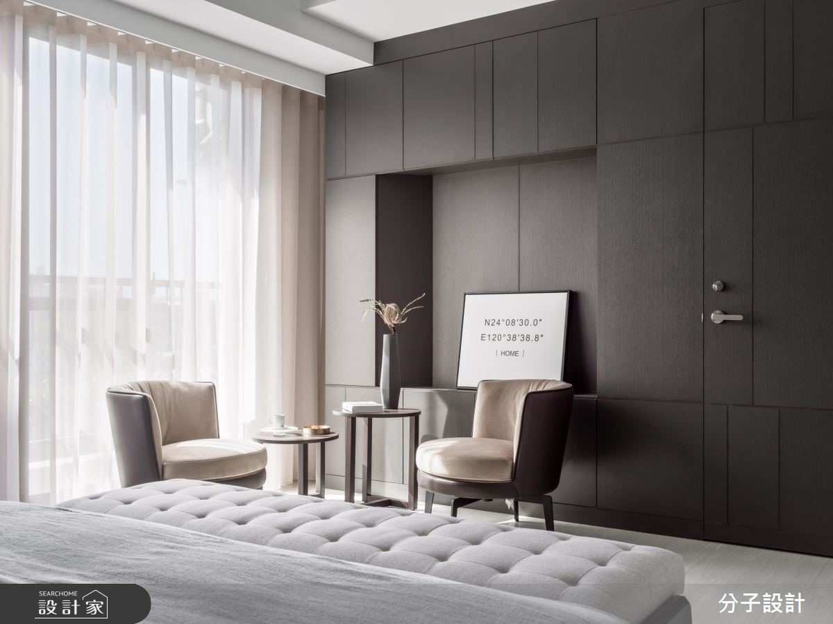 60坪新成屋(5年以下)＿現代風臥室案例圖片＿分子設計＿分子_40之10