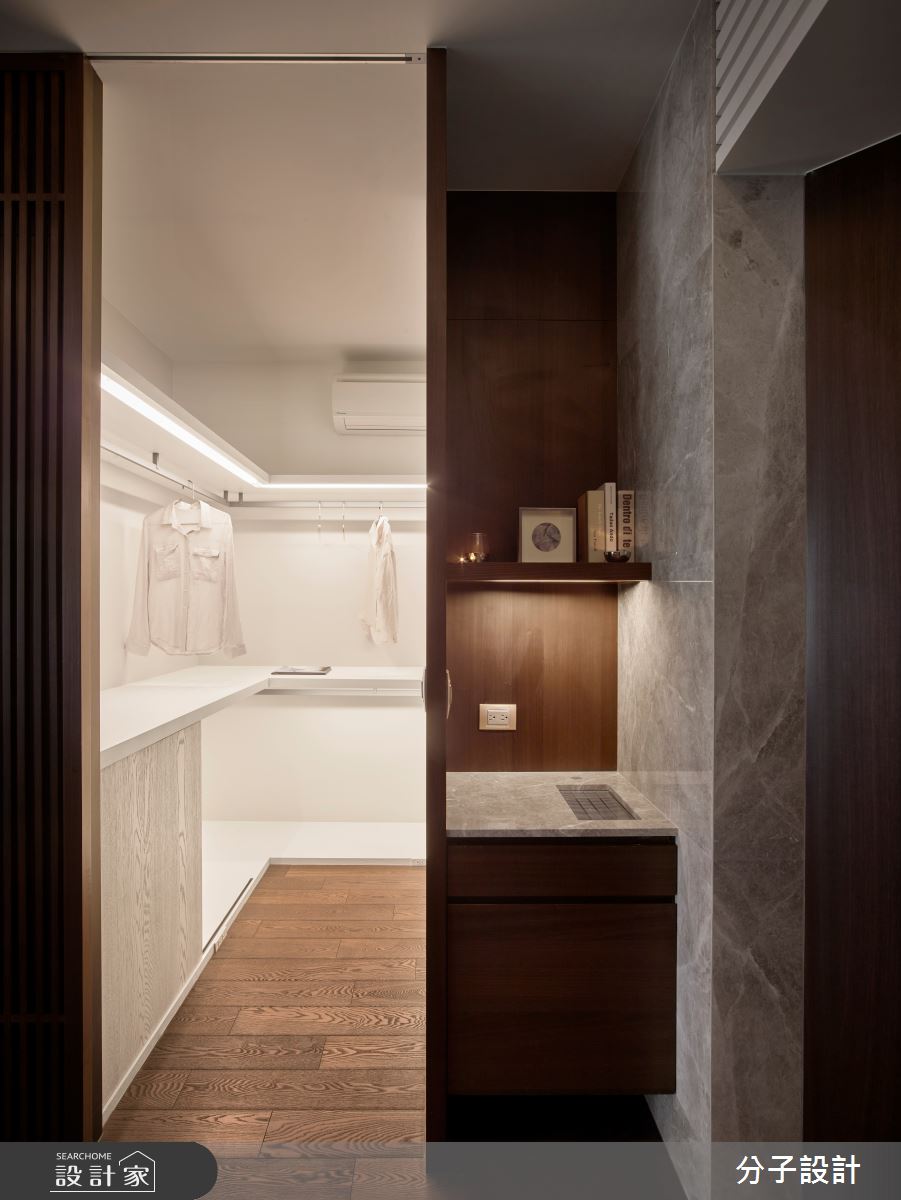 56坪新成屋(5年以下)＿現代風更衣間案例圖片＿分子設計＿分子_41之7