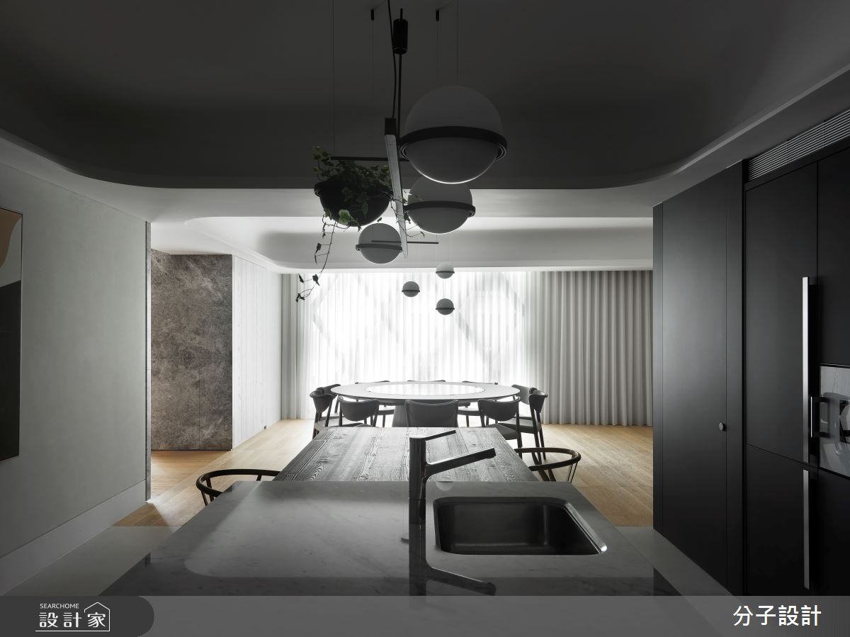 97坪新成屋(5年以下)＿現代風餐廳吧檯案例圖片＿分子設計＿分子_43之7