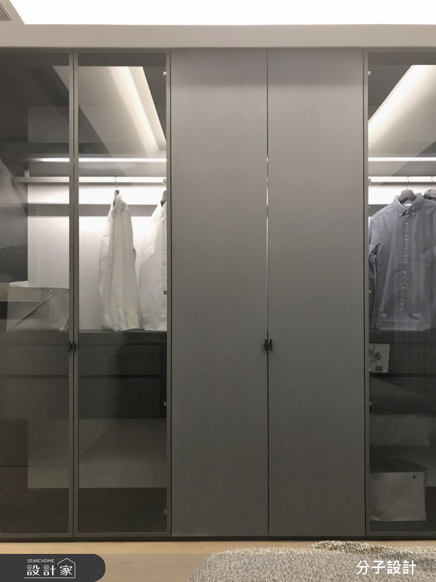 30坪新成屋(5年以下)＿現代風更衣間案例圖片＿分子設計＿分子_45之5