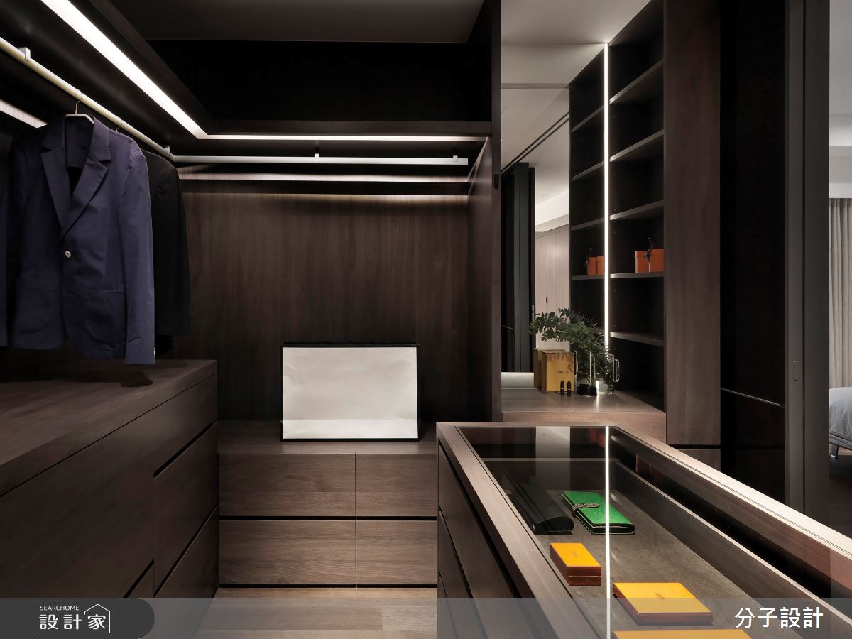 58坪新成屋(5年以下)＿現代風更衣間案例圖片＿分子設計＿分子_46之20