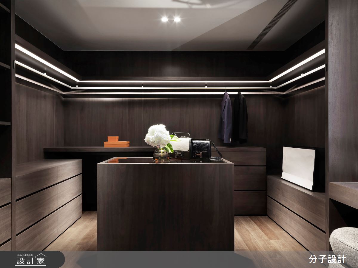 58坪新成屋(5年以下)＿現代風更衣間案例圖片＿分子設計＿分子_46之21