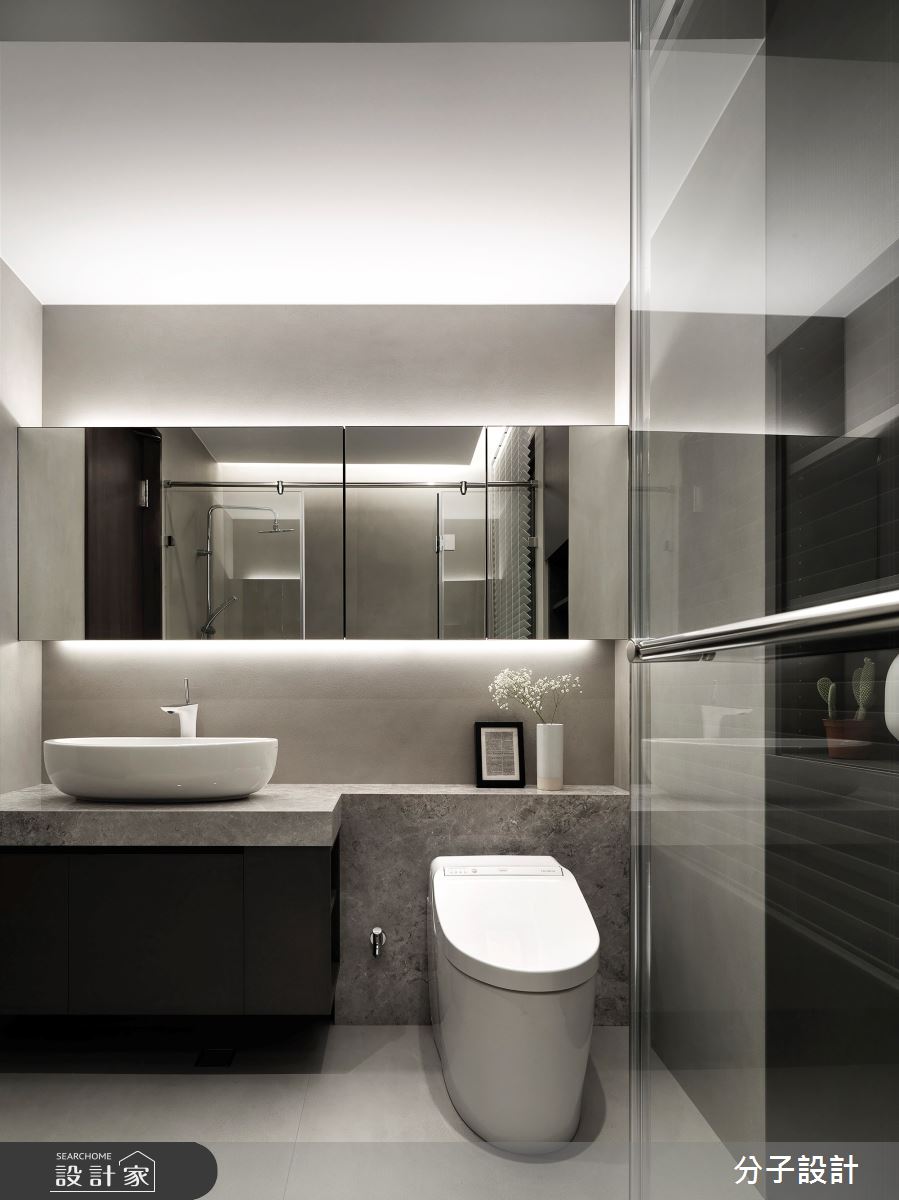 58坪新成屋(5年以下)＿現代風浴室案例圖片＿分子設計＿分子_46之23
