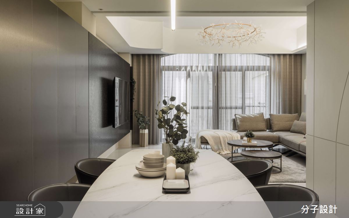 60坪新成屋(5年以下)＿現代風餐廳案例圖片＿分子設計＿分子_47之5