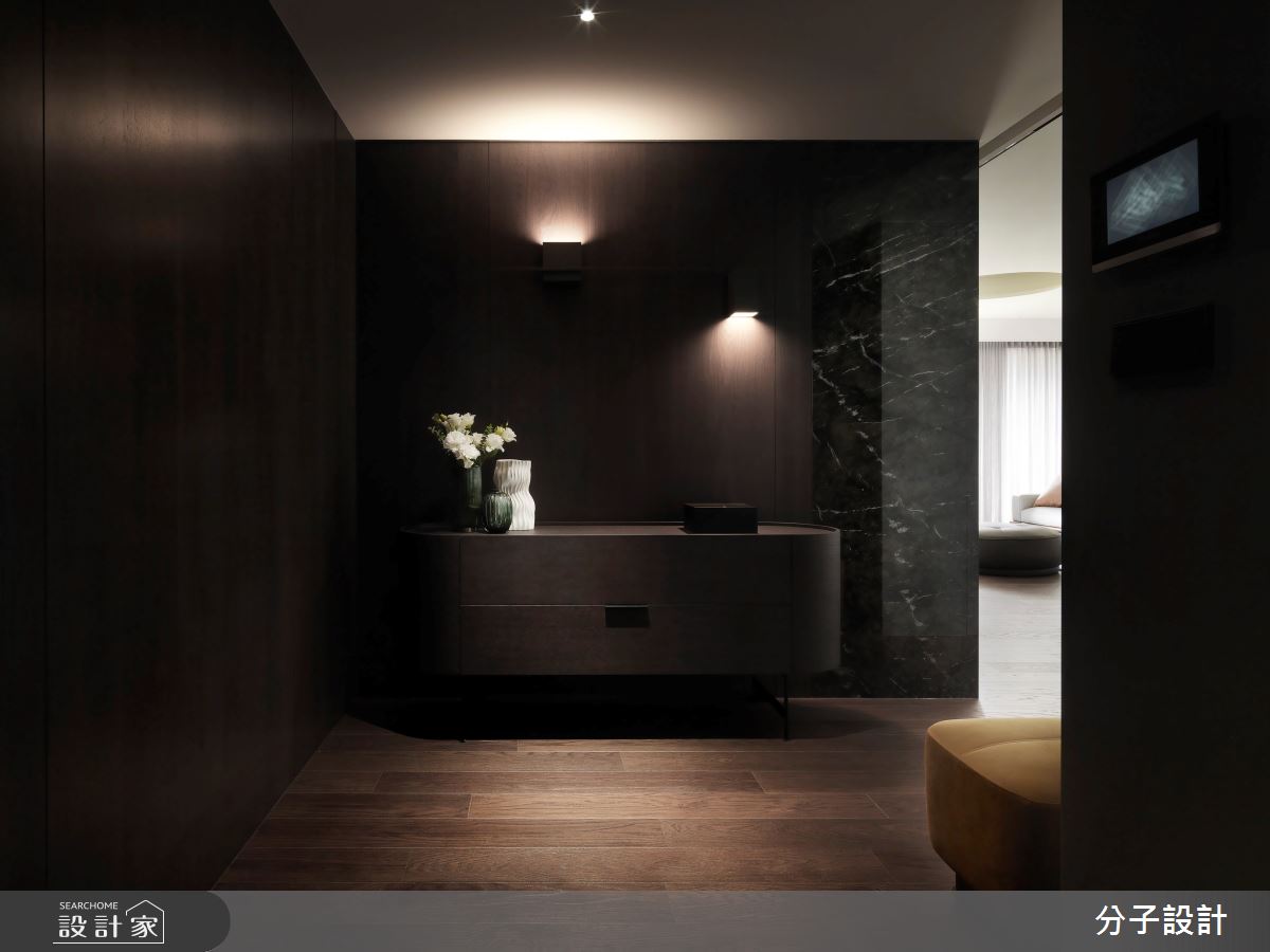 40坪新成屋(5年以下)＿現代風玄關案例圖片＿分子設計＿分子_50之1