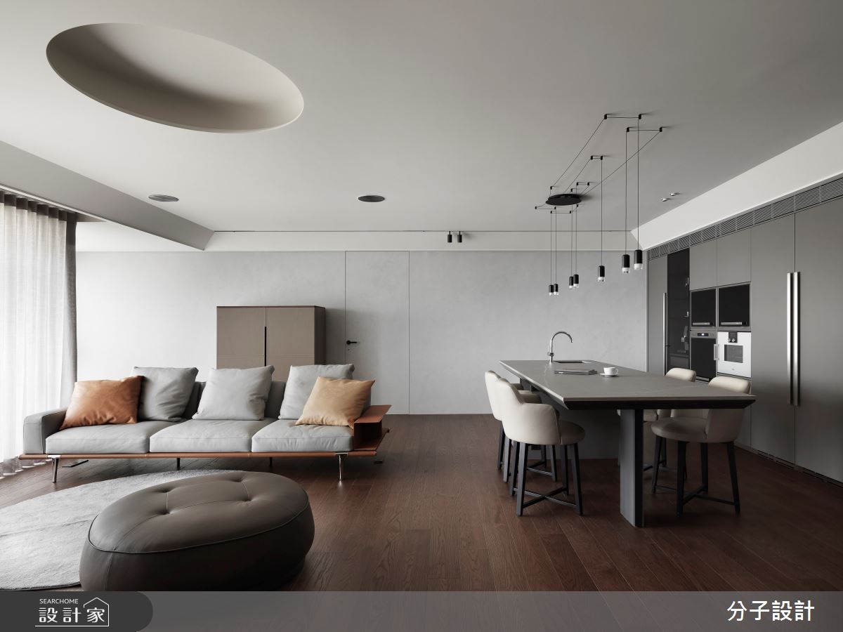 40坪新成屋(5年以下)＿現代風客廳餐廳案例圖片＿分子設計＿分子_50之9