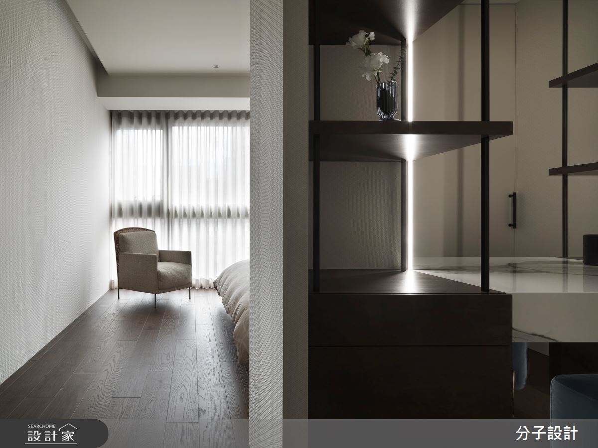 40坪新成屋(5年以下)＿現代風臥室案例圖片＿分子設計＿分子_50之17