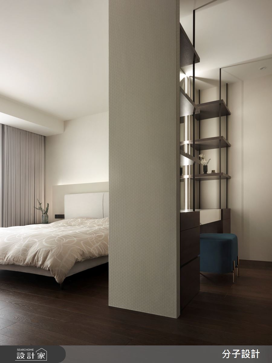 40坪新成屋(5年以下)＿現代風臥室案例圖片＿分子設計＿分子_50之18
