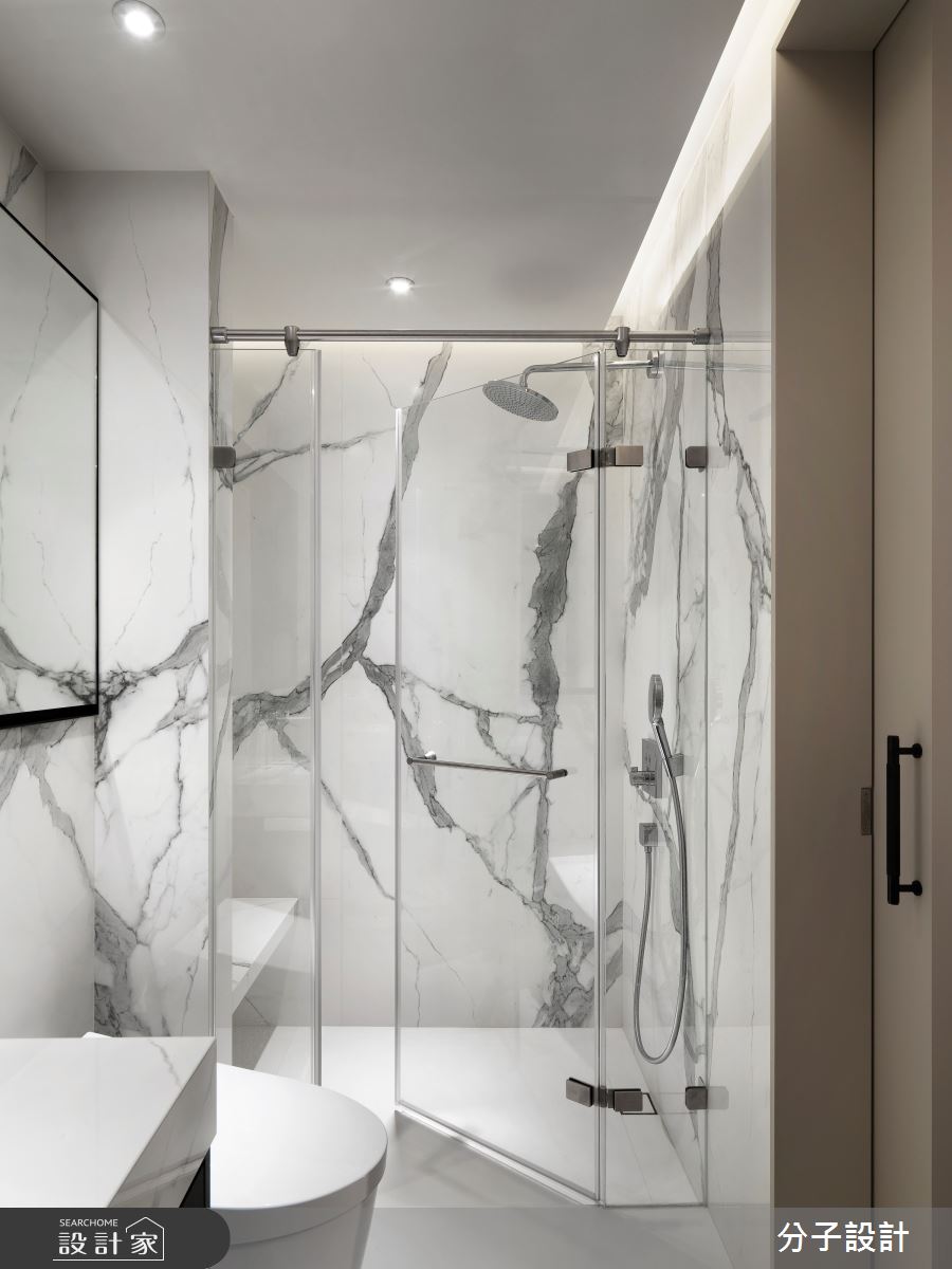 40坪新成屋(5年以下)＿現代風浴室案例圖片＿分子設計＿分子_50之23
