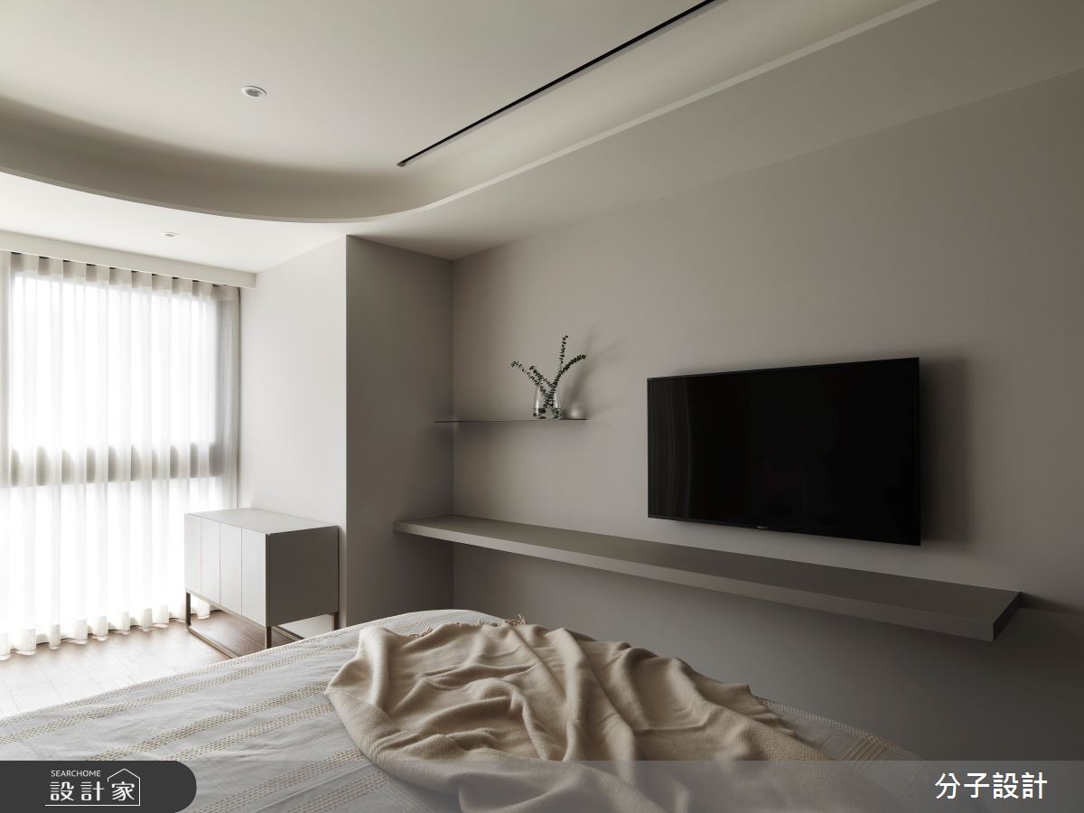 40坪新成屋(5年以下)＿現代風臥室案例圖片＿分子設計＿分子_50之26