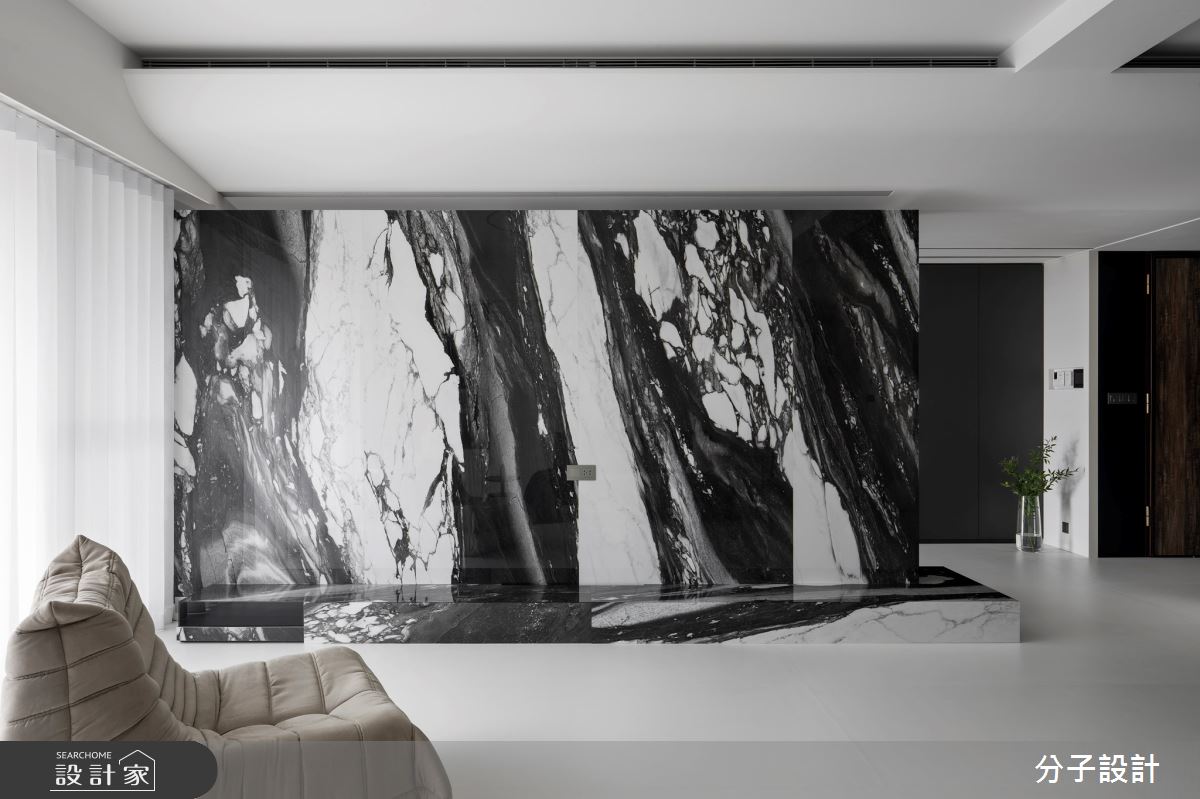 50坪新成屋(5年以下)＿現代風玄關客廳案例圖片＿分子設計＿分子_51之4