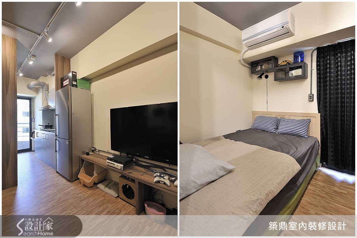 9坪中古屋(5~15年)＿工業風案例圖片＿築鼎室內裝修設計有限公司＿築鼎_03之19