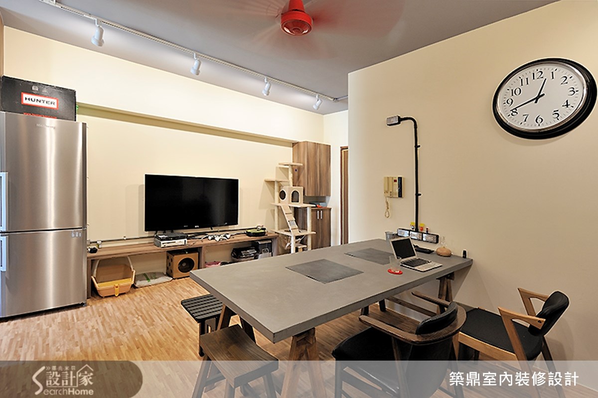 9坪中古屋(5~15年)＿工業風案例圖片＿築鼎室內裝修設計有限公司＿築鼎_03之11
