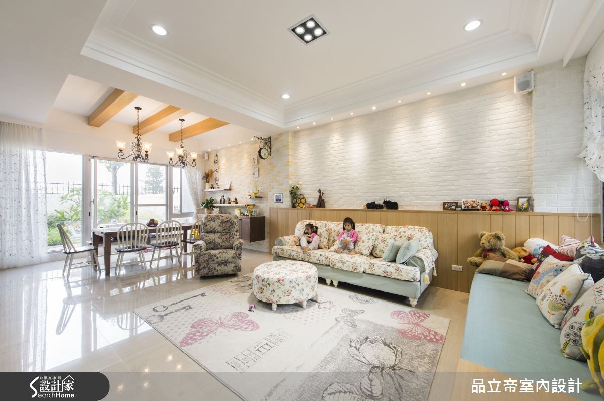 60坪新成屋(5年以下)＿鄉村風案例圖片＿品立帝室內設計有限公司＿品立帝_05之19