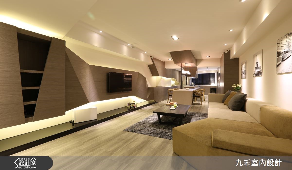 19坪中古屋(5~15年)＿現代風客廳案例圖片＿九禾室內設計＿九禾_07之1