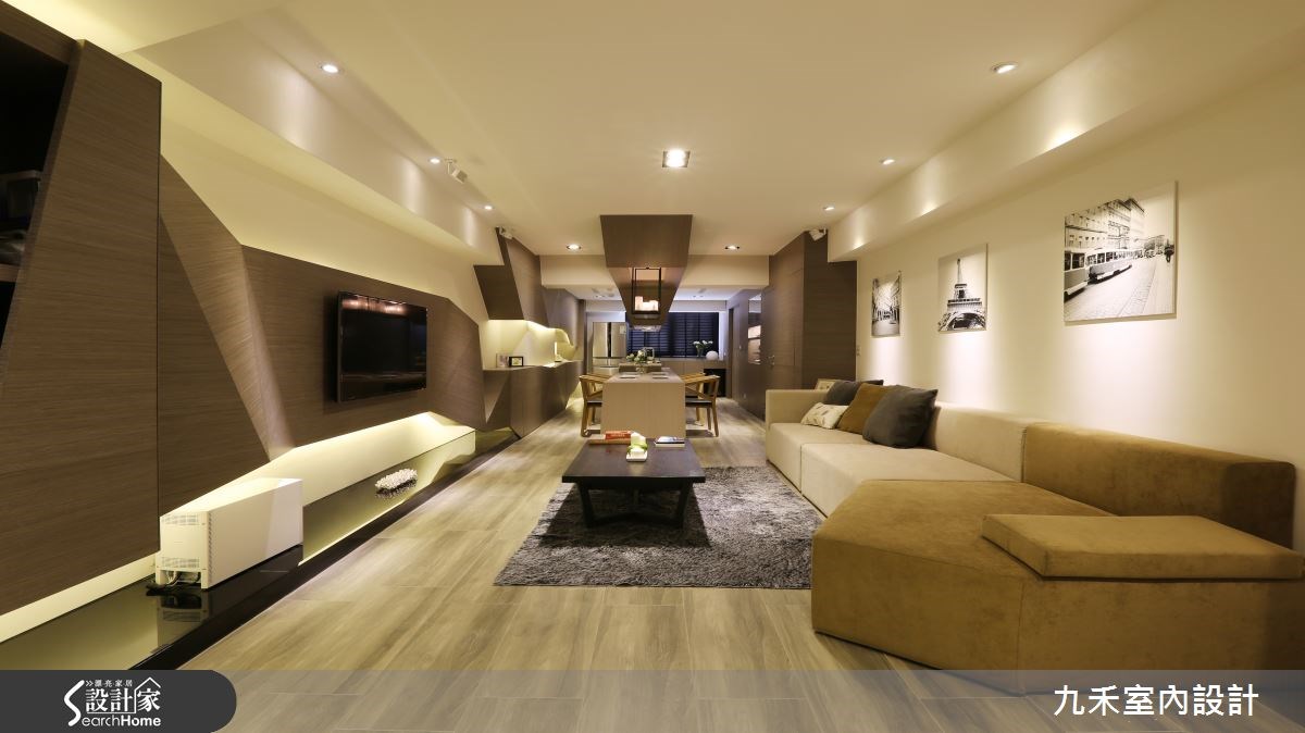 19坪中古屋(5~15年)＿現代風客廳案例圖片＿九禾室內設計＿九禾_07之2
