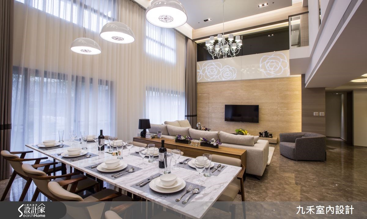 128坪新成屋(5年以下)＿現代風餐廳案例圖片＿九禾室內設計＿九禾_08之14