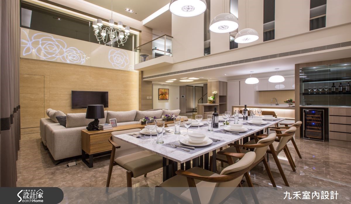 128坪新成屋(5年以下)＿現代風餐廳案例圖片＿九禾室內設計＿九禾_08之15