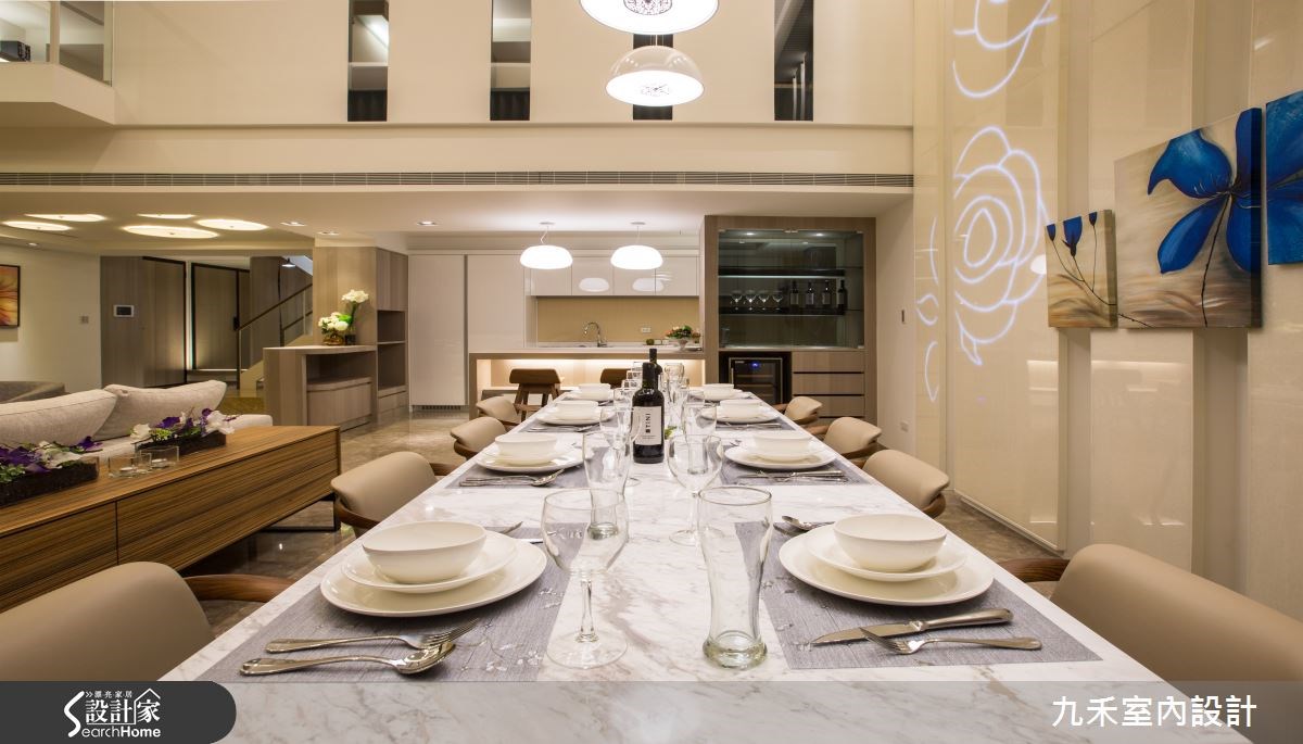 128坪新成屋(5年以下)＿現代風餐廳案例圖片＿九禾室內設計＿九禾_08之17