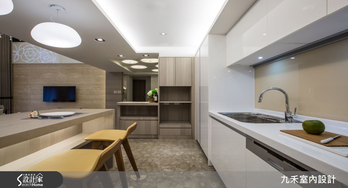 128坪新成屋(5年以下)＿現代風廚房案例圖片＿九禾室內設計＿九禾_08之18