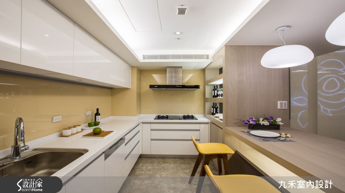 128坪新成屋(5年以下)＿現代風廚房案例圖片＿九禾室內設計＿九禾_08之19