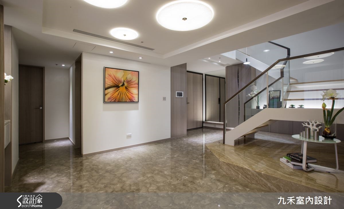 128坪新成屋(5年以下)＿現代風玄關案例圖片＿九禾室內設計＿九禾_08之22