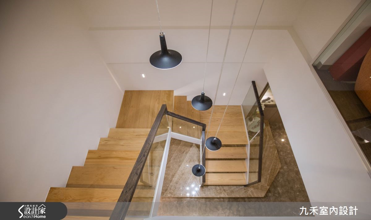 128坪新成屋(5年以下)＿現代風樓梯案例圖片＿九禾室內設計＿九禾_08之26