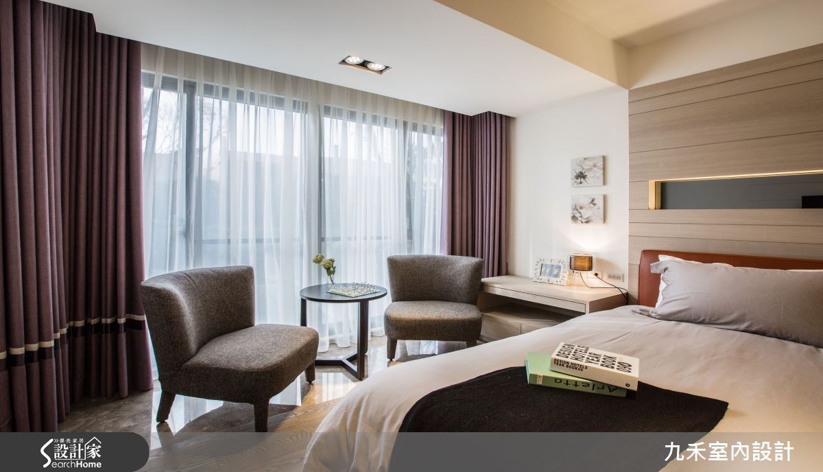 128坪新成屋(5年以下)＿現代風臥室案例圖片＿九禾室內設計＿九禾_08之32