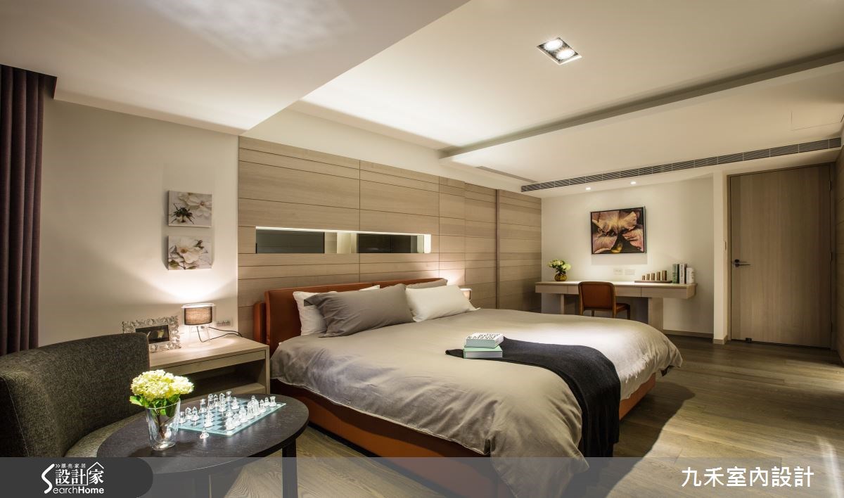 128坪新成屋(5年以下)＿現代風臥室案例圖片＿九禾室內設計＿九禾_08之33