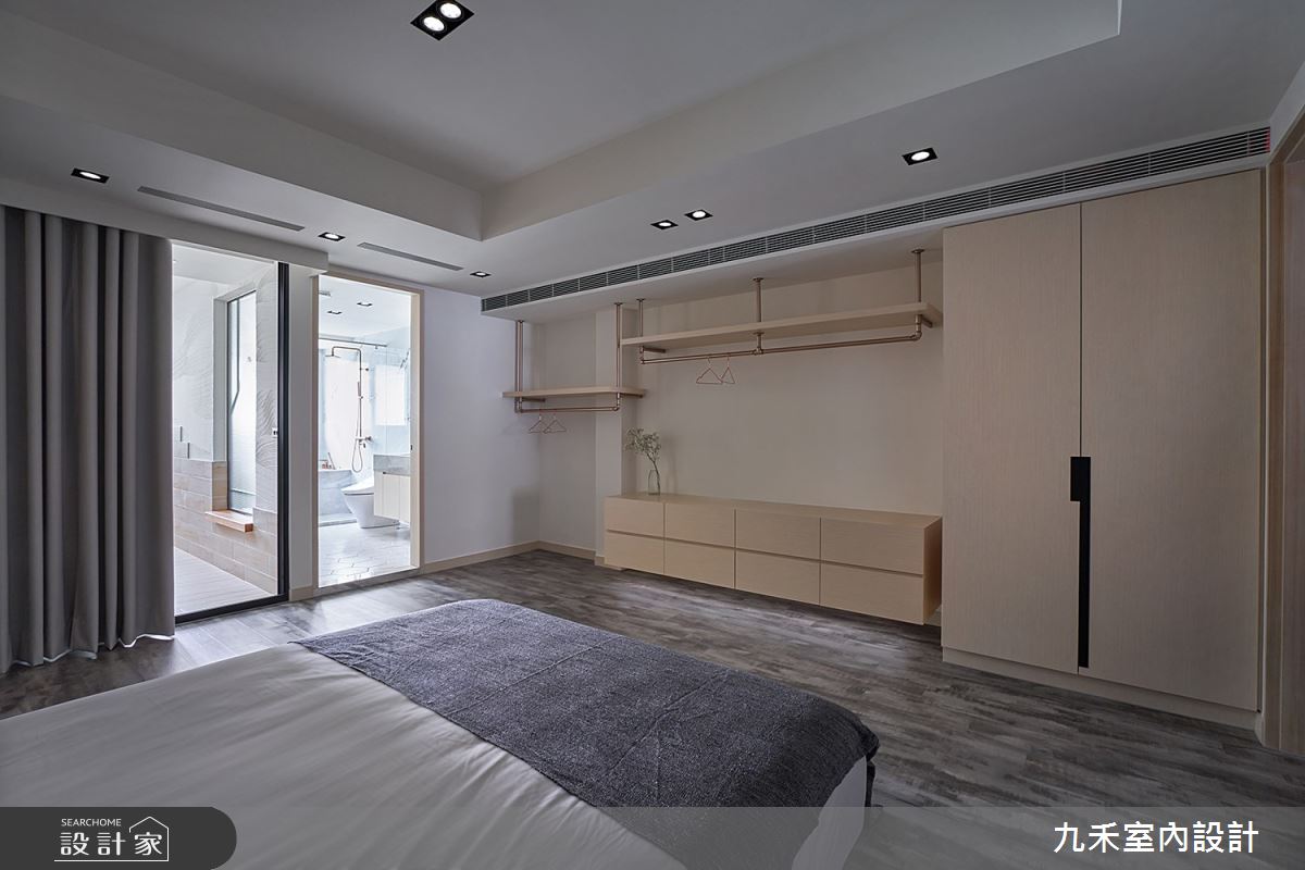 28坪老屋(50年以上)＿工業風臥室案例圖片＿九禾室內設計＿九禾_28之11